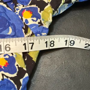 Zara Floral One-Shoulder Blouse - size M thumbnail 10