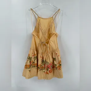 FREE PEOPLE Deserted Island Mini Dress‎ size medium NWT thumbnail 6