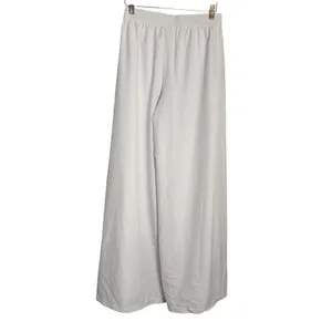 Alo Yoga White Mesh Mirage Wide Leg Athleisure Lounge Pants Size Small thumbnail 8
