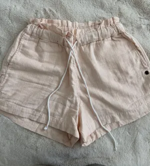 Roxy Pale Pink Drawstring Shorts thumbnail 1