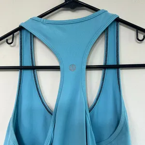 Lululemon Kayak Blue Cool Racerback Tank 4 Women thumbnail 4