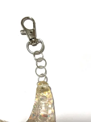 Starfish keychain Gold thumbnail 2