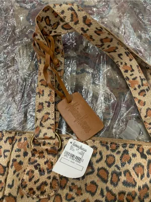 Neiman Marcus Leopard Print Large Tote Bag Women’s Brown New With Tags thumbnail 4