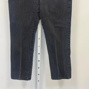 Lee‎ Women's Classic Fit Straight Leg Jeans Black Size 12 Medium High Rise thumbnail 4