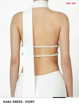 Khanums Kara dress White thumbnail 4