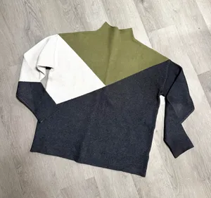 Tahari colorblock sweater  thumbnail 1