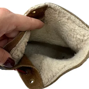 7 Sorel Out N About duck boots waterproof red laces rubber weather shearling thumbnail 4