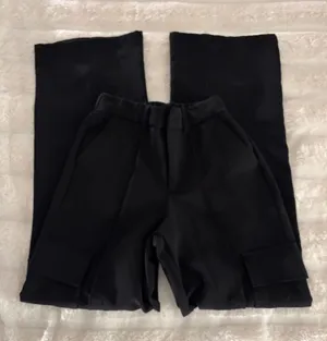 Contempo Women's Black Cargo Pants thumbnail 1