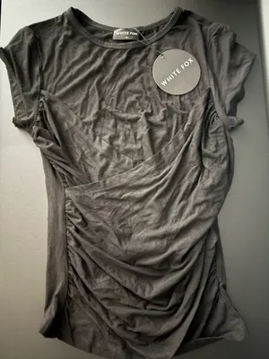 White Fox Boutique Never Sorry Tee Black thumbnail 5
