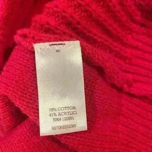 Women’s Red S.O. Sweater Size XL thumbnail 5