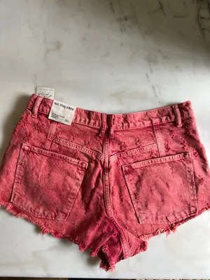 Free People We The Free Mixed Emotions Hi Lo Short Dragonfruit Sorbet Pink Rose thumbnail 11