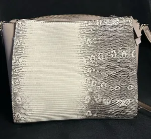 Nine West Women’s Taupe & Cream Crossbody Shoulder Bag thumbnail 1