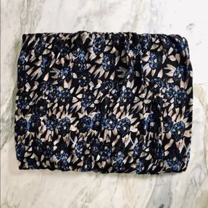 NWOT Womens Free People Ruched Tulip Hem Printed Floral Mini Tube Skirt XS thumbnail 5
