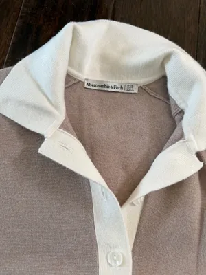 Abercrombie Collared Sweater Top thumbnail 3