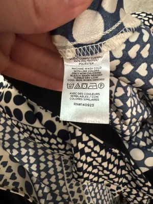 LOFT Black and White Polka Dot A-Line Skirt thumbnail 5