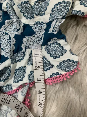 Matilda Jane Womens Brilliant Daydream On The Fringe Romper Size Large thumbnail 8