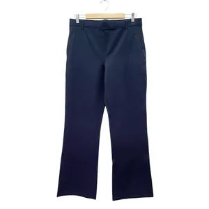 Quince Ultra Stretch Ponte Bootcut Pants Navy Blue Sz Large Work Career Capsule thumbnail 2
