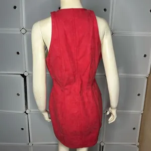 Revice Denim Los Angeles Vixen Dress Simply Red Size XL thumbnail 4