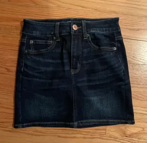 American Eagle Outfitters Mini Jean Skirt thumbnail 1