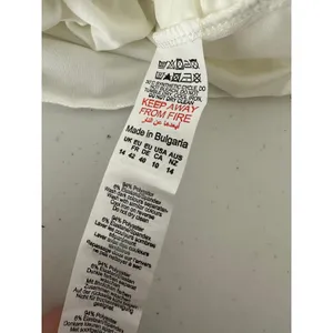 PrettyLittleThing Womens‎ 10 White Slinky Buckle Detail Halter Top CNA0410 NWT thumbnail 7