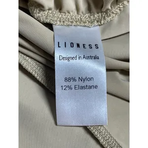 Lioness Olive Green Khaki Short Cap Sleeve Open Back Ruffle Tiered Mini Dress S thumbnail 4
