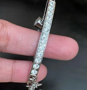 Shine Bright Swarovski Element SilverPlated Celestial Star Moon Slider Bracelet thumbnail 7