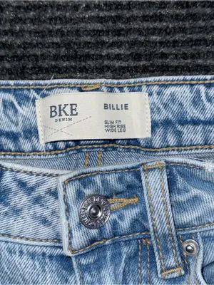 Buckle BKE Billie Slim Fit High Rise Wide Leg Stretch Jeans Sz 23 x 34 AXB1840R thumbnail 7
