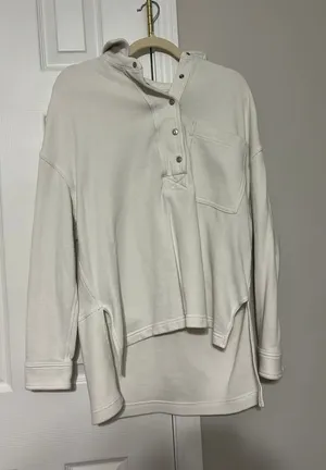 Aerie Snap Sweatshirt thumbnail 1