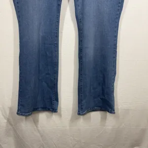 Levi's 725 Women's Bootcut Jeans Blue Plus Size 22W High Rise Hypersoft Stretchy thumbnail 3