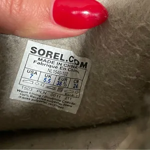 Sorel Joan Of Arctic Tan Waterproof Lined Shearling Winter Boots- Size 7 thumbnail 11