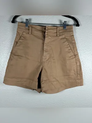 Everlane The Way-High twill shorts SZ:0 thumbnail 4