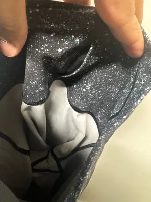 Lululemon Luminesce Splatter Ice Grey Black Align Crop 21 4 thumbnail 8