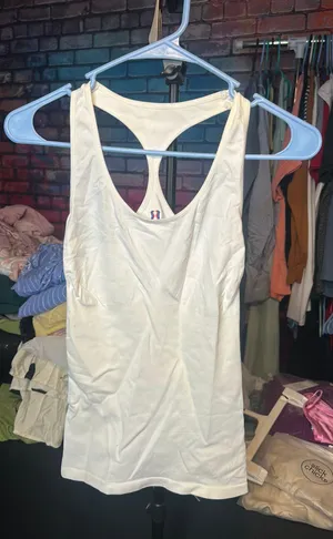 Fitatti tank razorback White Size M thumbnail 1