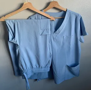 CozyFit Scrub Set Blue Size M thumbnail 1