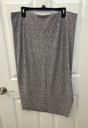 NWOT G.I.L.I. Gray size XL skirt thumbnail 1