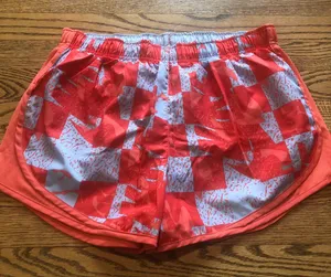 Nike Tempo Running Shorts Orange Blue thumbnail 1