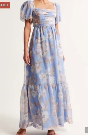 Abercrombie Maxi Dress Floral thumbnail 1