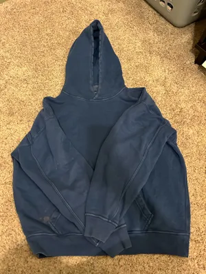 Blue Abercrombie Hoodie Sweatshirt thumbnail 1