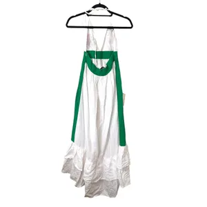 FANM MON Pamuk Embroidered‎ Halter Maxi Dress XS thumbnail 5