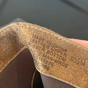 Chico’s Bronze Heeled Ankle‎ Boots Size 9.5 thumbnail 9