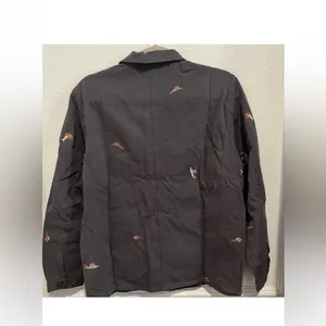 WYLLIS gray embroidered snail jacket size thumbnail 8