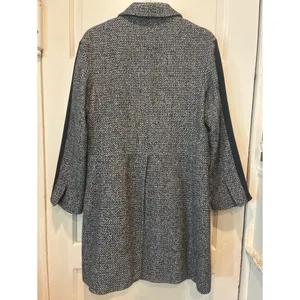 Koché Collection Tweed Coat Gray thumbnail 5