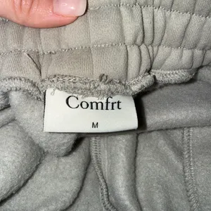 Comfrt Joggers Womens Medium‎ Sage Green Good Fleece Sweatpants Loungewear thumbnail 3