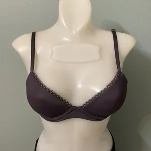 Calvin Klein Gray Bra thumbnail 1