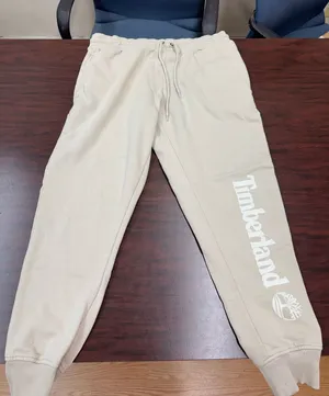 Timberland Beige Mens Sweatpants Size Large thumbnail 1