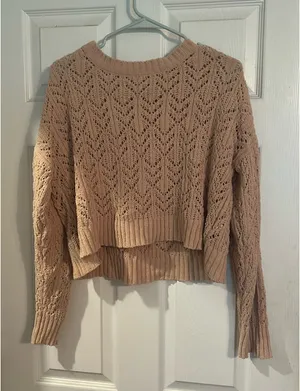 American Eagle Cropped Sweater thumbnail 1