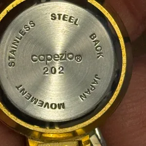 Vintage Capezio gold tone bangle watch thumbnail 4