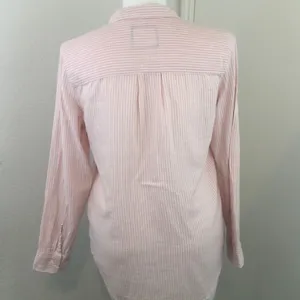 Arizona Jeans pink button down shirt thumbnail 6