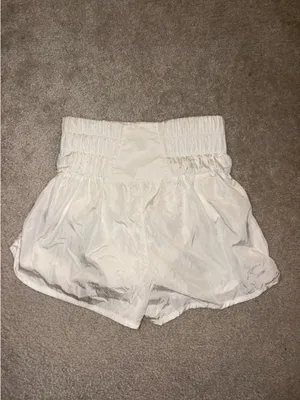 Free People Way Home Shorts White thumbnail 4