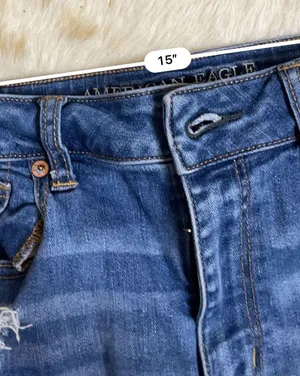 American Eagle Hi-rise Shortie Jean Shorts thumbnail 2